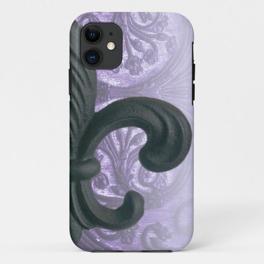 "lila" Eisen-Lilie Case-Mate iPhone Hülle (Rückseite)