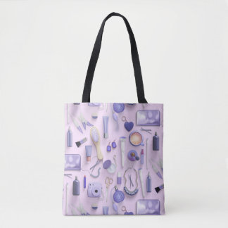 Lila Eitelkeits-Tabelle Tasche