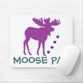 Lila ELCHE Auflage Mousepad (Mit Mouse)
