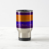 Lila Elche Horn Mountain Tasse (Mittel)
