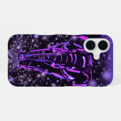 Lila Elefant iPhone-Hülle iPhone 16 Hülle (Rückseite (Horizontal))