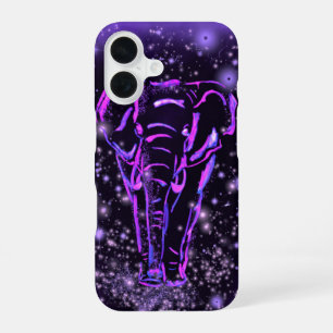 Lila Elefant iPhone-Hülle iPhone 16 Hülle