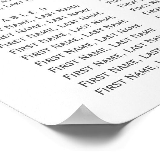 Lila Elegante Hochzeit der Wasserfarben Poster (Ecke)