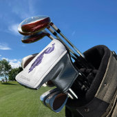 Lila Elegante Peacock Golf Head Cover Golf Headcover