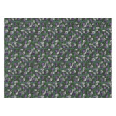 Lila Elegante Rose Tischdecke (Vorderseite (Horizontal))