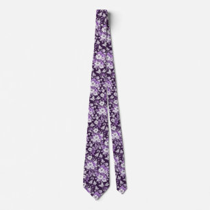 Lila Eleganz Krawatte