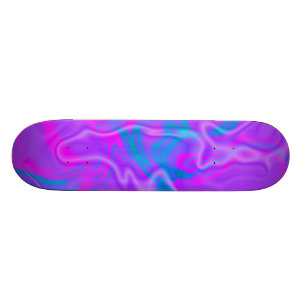 Lila elektrischer Skateboard KRW Funk