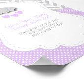 Lila Elephant Game Instruction Poster (Ecke)