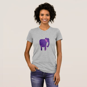 Lila Elephant-T - Shirt