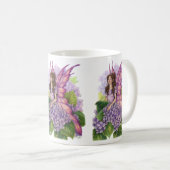 Lila Elf-Tasse Kaffeetasse (VorderseiteRechts)