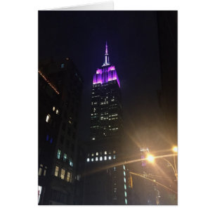 Lila Empire State Gebäude NYC New York