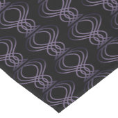 Lila Endmuster Kurzer Tischläufer (Ecke)