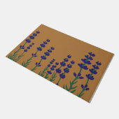 Lila Englisch Lavender Blume Mat, Lavender Lover Fußmatte (Schrägansicht)