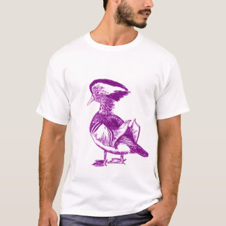 Lila Enten-T - Shirt