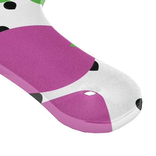 Lila Erdbeerschwarz Samen Fruchtmuster Schneidebrett (Ecke)