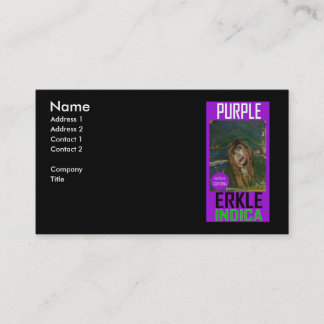 LILA ERKLE INDICA VISITENKARTE
