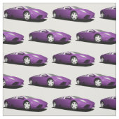 Lila exotisches Auto-Gewebe Stoff (Muster)