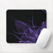 Lila Explosions-Mausunterlage Mousepad (Mit Mouse)