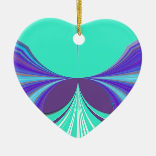 Lila Eyes.png Keramik Ornament (Vorne)