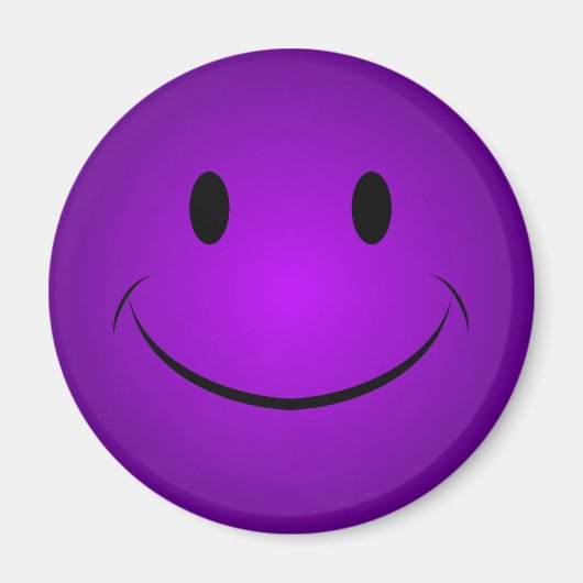 Lila Face Magnet (Vorne)