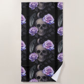 LILA FÄHIGKEIT STRANDTUCH (Vorderseite)