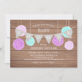 Lila Fahnen an Flüssen - Einladung zur Kinderdusch