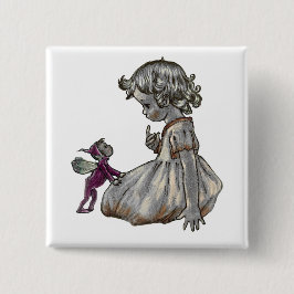 Lila Fairy Button