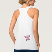 Lila Fairy Cat Lady Tank Top (Rückseite)