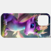 Lila Fairy Dragon Case-Mate iPhone Hülle (Rückseite (Horizontal))