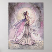 Lila Fairy Fantasy Kunstmuseum Poster (Vorne)