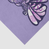 Lila Fairy Garden Rose Gartengarten Seidenpapier (Ausschnitt)