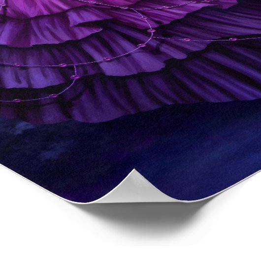 Lila Fairy Poster (Ecke)