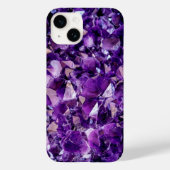 Lila Fall Amethyst Crystal Gemstone IPhone Case-Mate iPhone Hülle (Rückseite)