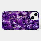 Lila Fall Amethyst Crystal Gemstone IPhone Case-Mate iPhone Hülle (Rückseite (Horizontal))