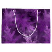 LILA FALL-AUTUMENLAUFEN GROßE GESCHENKTÜTE (Rückseite)