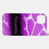 Lila Fall Case-Mate iPhone Hülle (Rückseite (Horizontal))