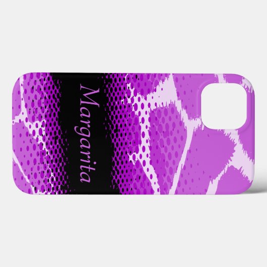 Lila Fall Case-Mate iPhone Hülle (Rückseite (Horizontal))