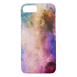 Lila Fall der Fusion von Wasserfarben Case-Mate iPhone Hülle