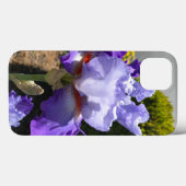 Lila Fall Iris Case-Mate iPhone Hülle (Rückseite (Horizontal))