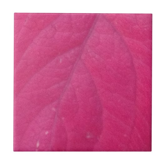 Lila Fall Leaf Fliese (Vorderseite)