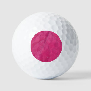 Lila Fall Leaf Golfball