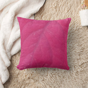 Lila Fall Leaf Kissen
