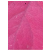 Lila Fall Leaf Klemmbrett (Rückseite)