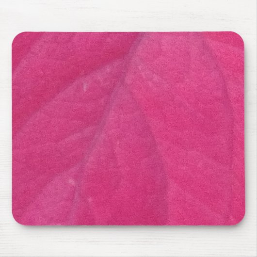 Lila Fall Leaf Mousepad (Vorne)