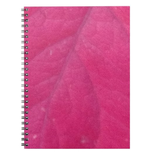 Lila Fall Leaf Notizblock (Vorderseite)