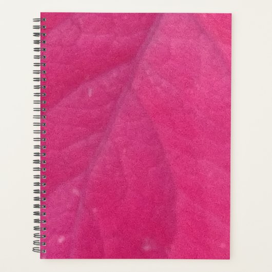 Lila Fall Leaf Planer (Vorderseite)