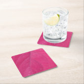 Lila Fall Leaf Rechteckiger Pappuntersetzer (Vor Ort)