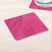 Lila Fall Leaf Rechteckiger Pappuntersetzer (angewinkelt)