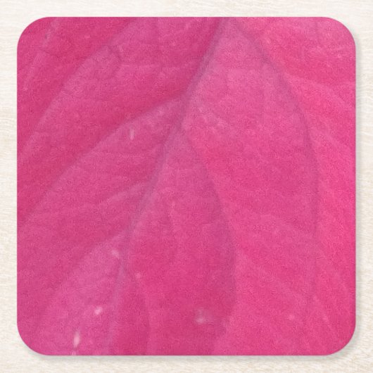 Lila Fall Leaf Rechteckiger Pappuntersetzer (Vorderseite)