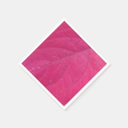 Lila Fall Leaf Serviette (Ecke)